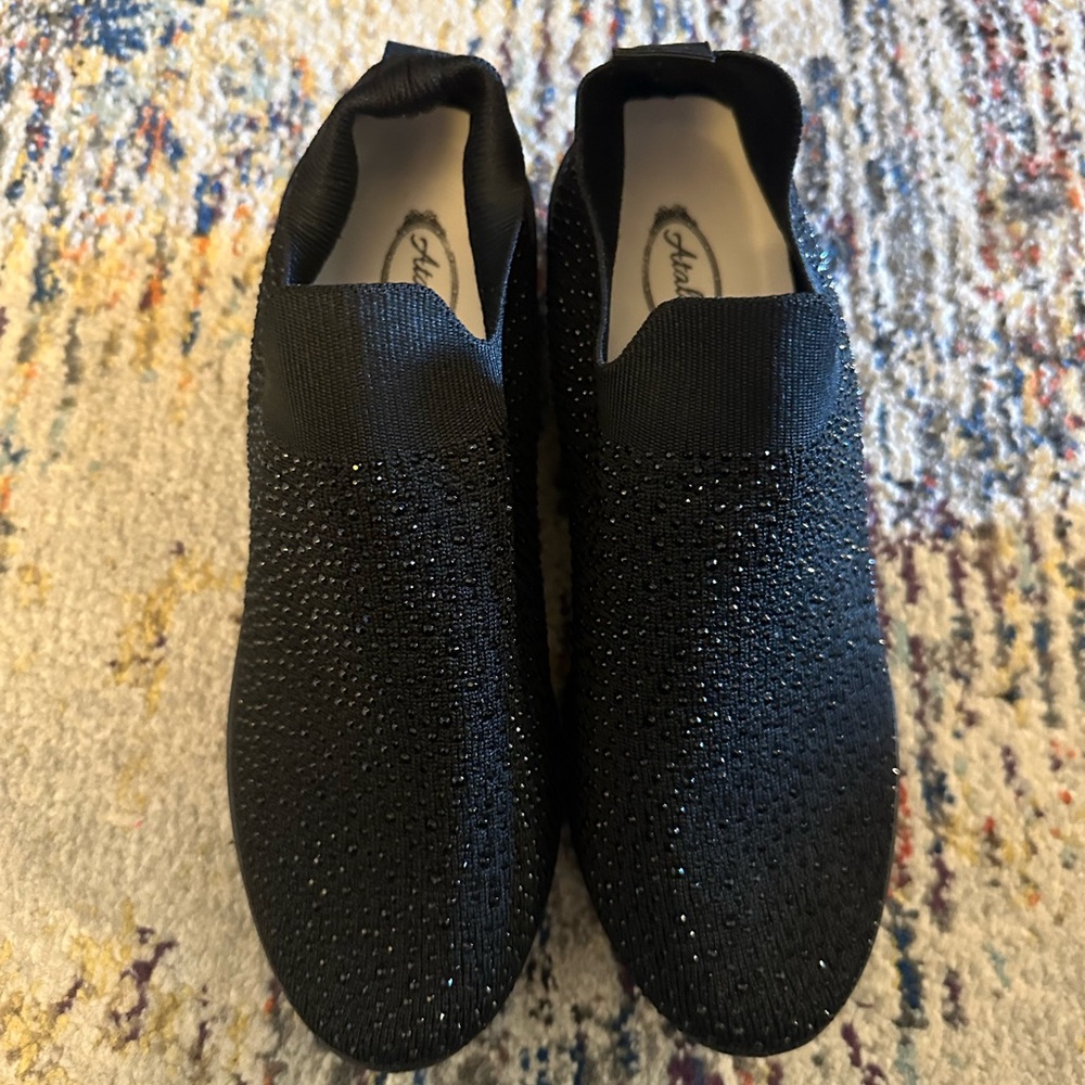 Atalina Black sparkly Sneakers
